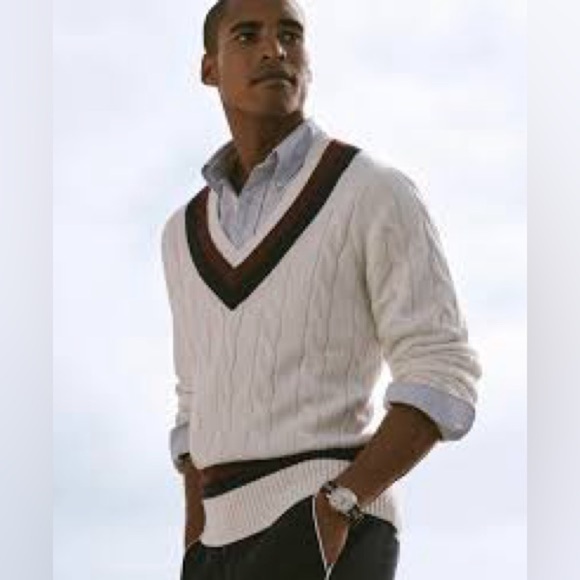 Brooks Brothers Other - NWT Vintage Brooks Brother Knitted Tennis Sweater Large